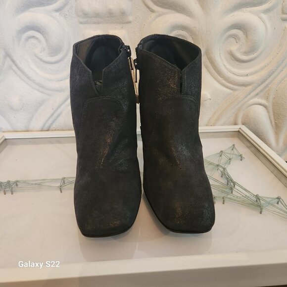 Giancarlo Paoli Black Embellished Ankle Boots. NWOT. Size 38.5 EU/ US 8 - Picture 5 of 12